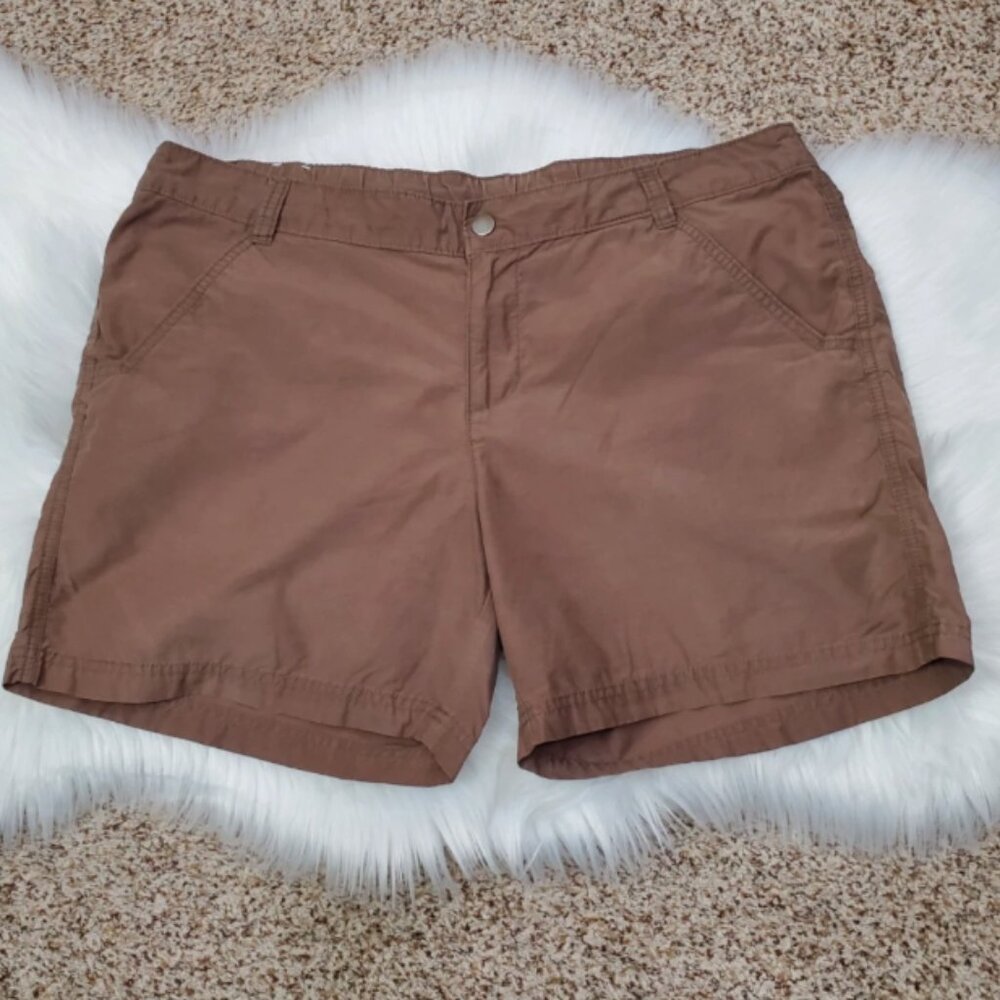 Columbia Women's Brown Hiking Shorts 16W